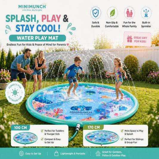 Minimunch™ Kids Water Spray Splash Play Mat